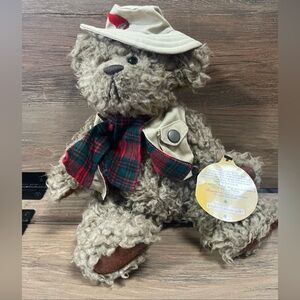Vintage Tanner "The Brass Button Bear Plush "Pickford Bears LTD.